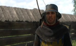 Key visual from Kingdom Come: Deliverance II with festival laurel, announcing cinematic cut premiere at Karlovy Vary International Film Festival