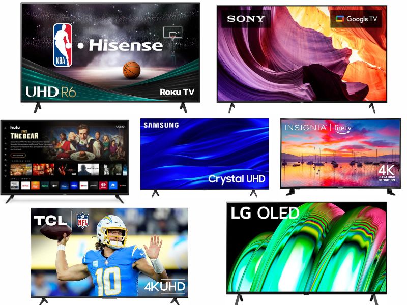 Best TVs for movies 2025 comparison - LG, Sony, TCL, Hisense, Samsung
