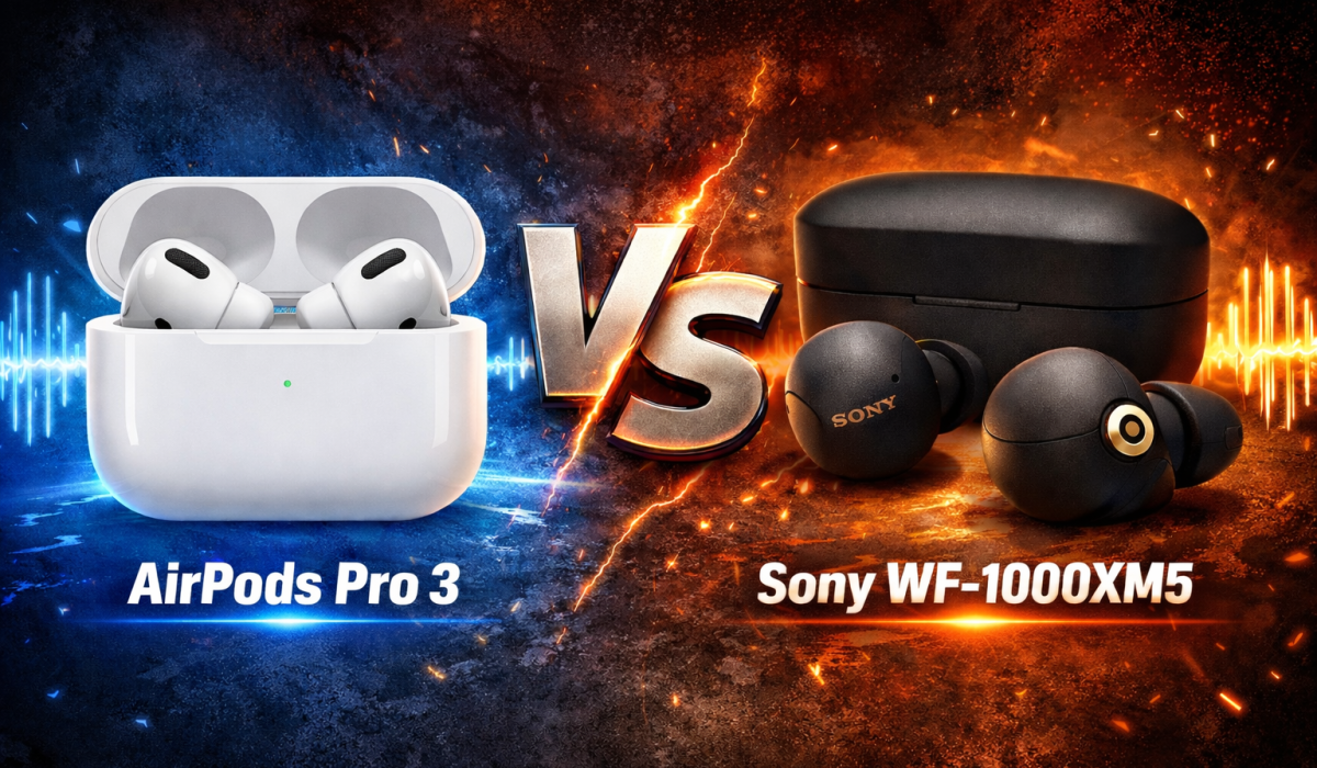 AirPods Pro 3 vs Sony WF‑1000XM5