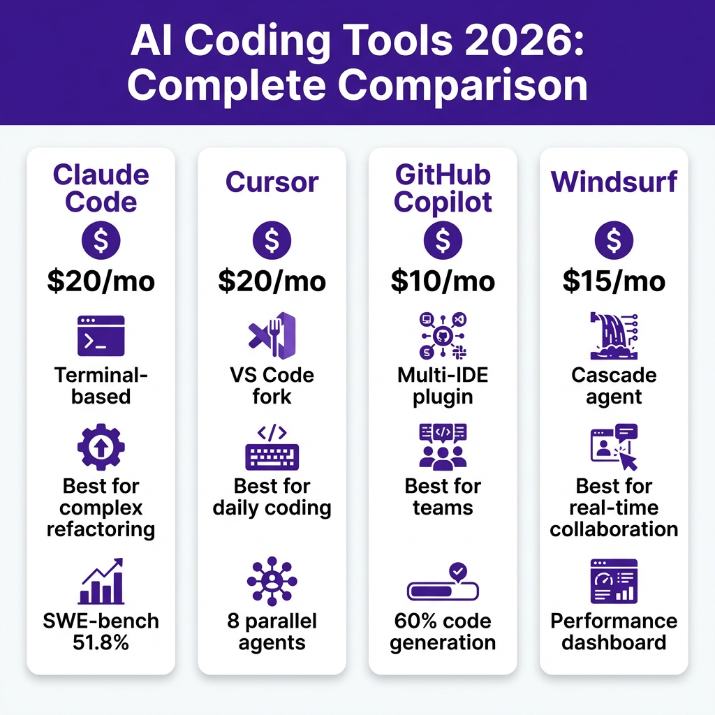 Best AI Coding Tools 2026: Claude Code vs Cursor vs Copilot ...