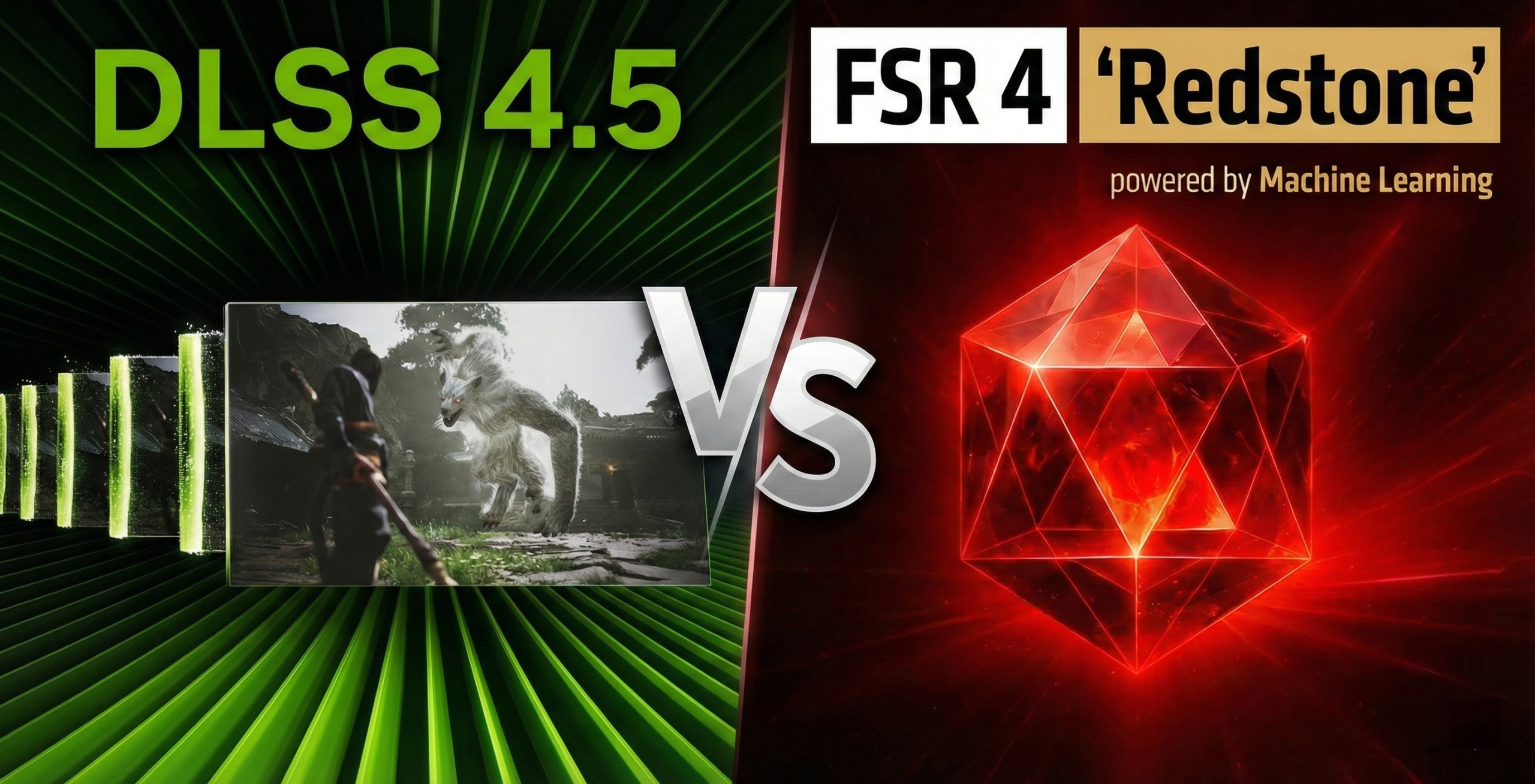 NVIDIA DLSS 4.5 vs AMD FSR 4 "Redstone" Upscaling Tested ...