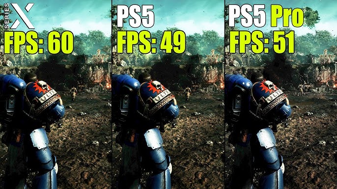 Xbox Series X vs. PS5 vs. PS5 Pro | Space Marine 2 Technical Comparison
