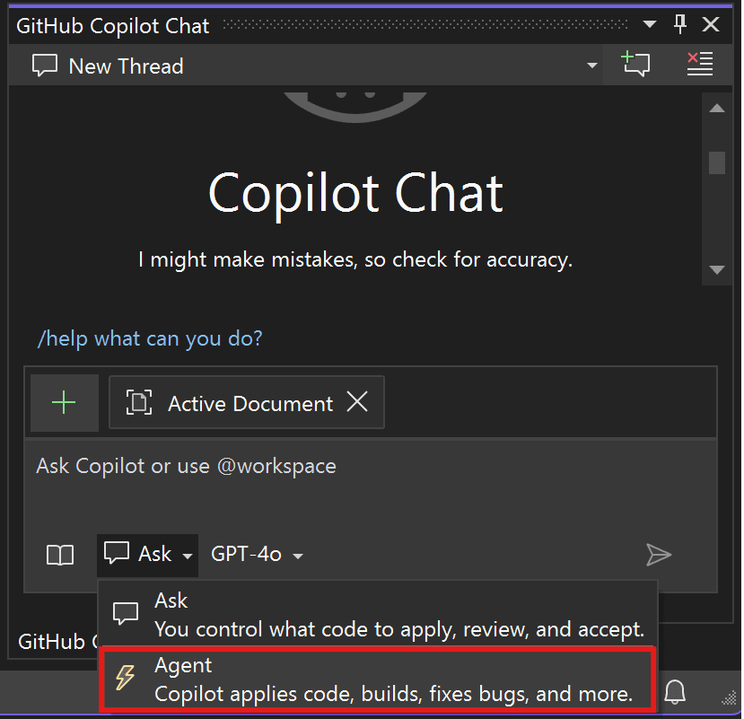 Agent mode editing across files