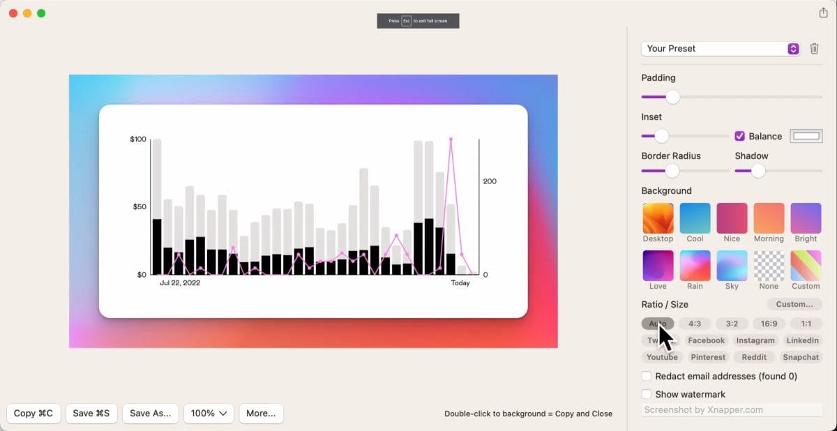 The Copy.ai workspace