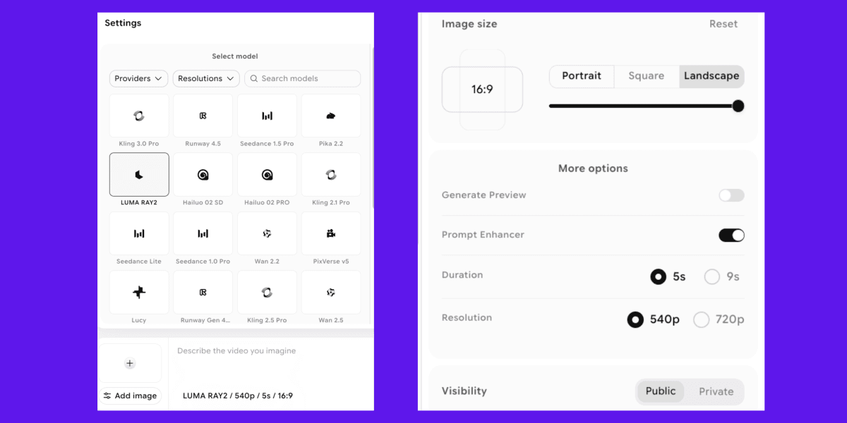 Plans and pricing